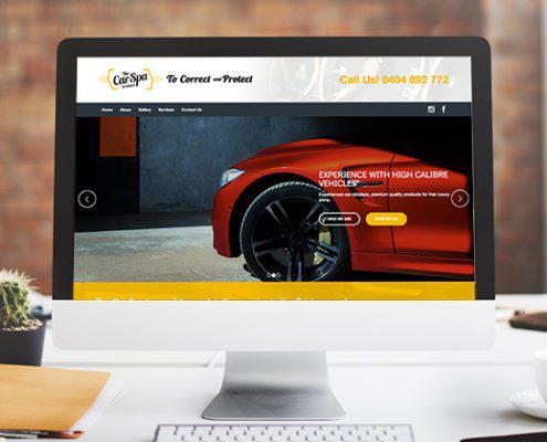 portfolio thecarspa website