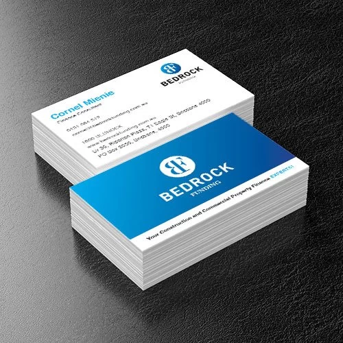 Bedrock Funding Business Card Design — Business Card Design