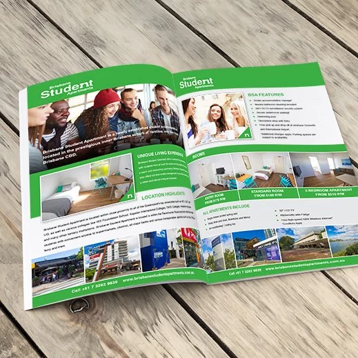Brisbane Student Apartment — Property Branding