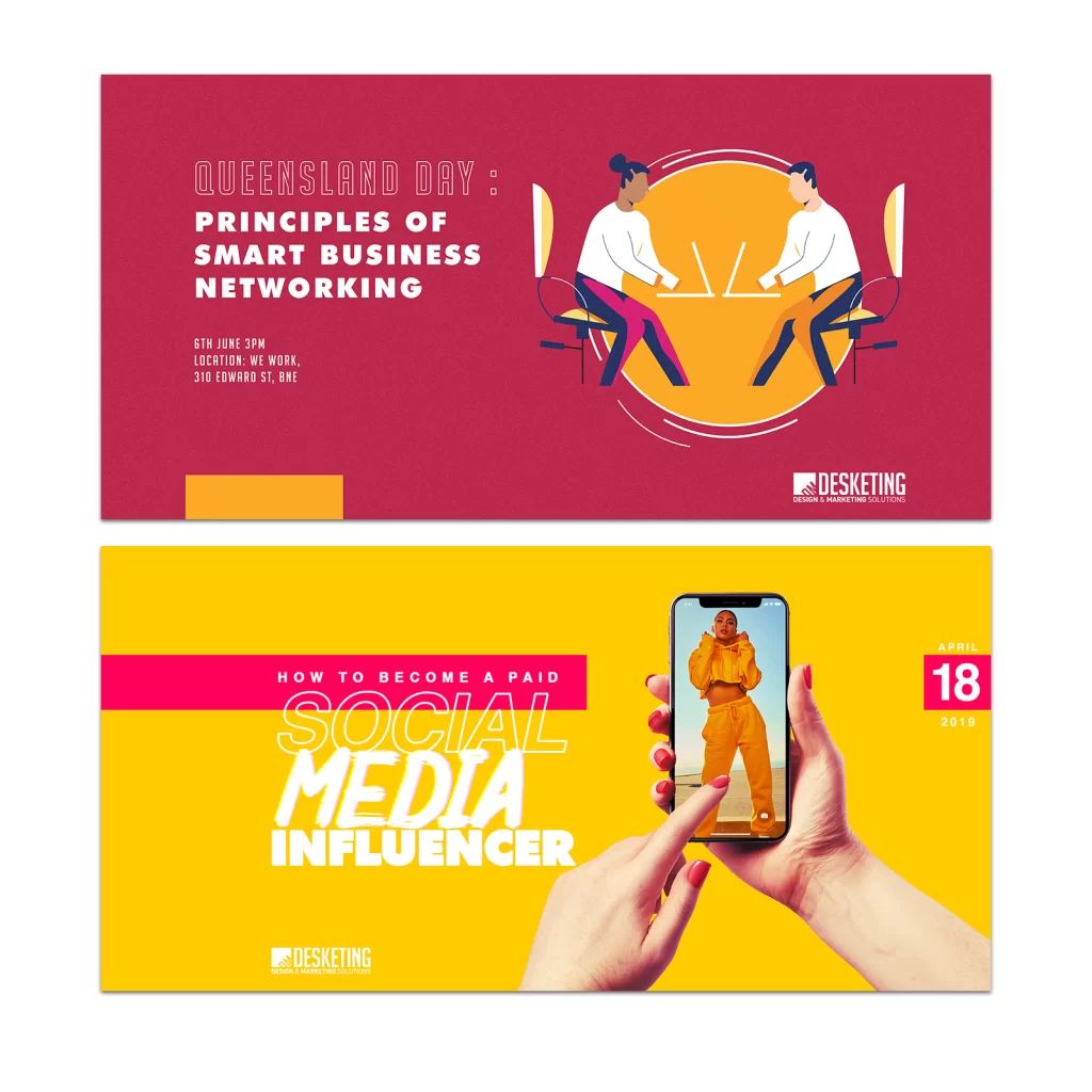 Networking connexions — Event Banner Design